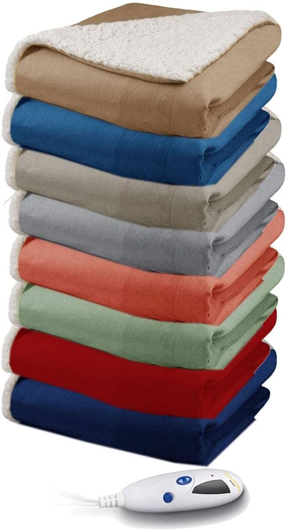 Biddeford electric throw blanket sale